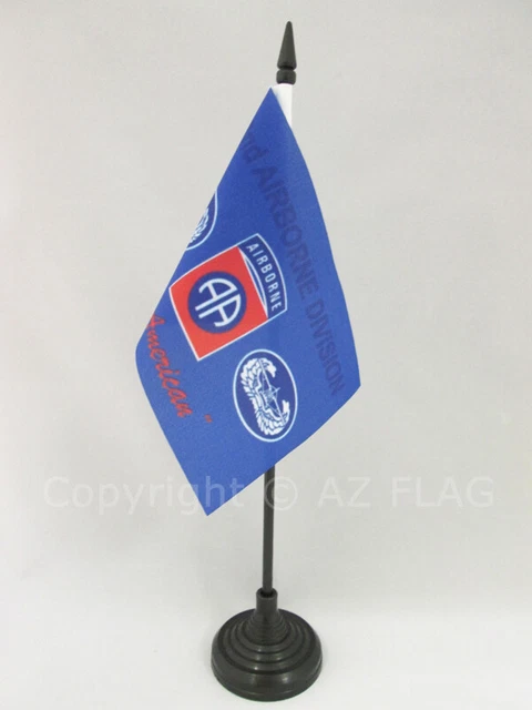 Drapeau De Table 21x14 Cm - Choix USA, Royaume-Uni, France Ou Canada - Support Métal Avec Base Antidérapante
