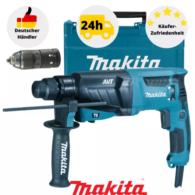 Makita HR2631FT Kombihammer 800 W Bohren Meißeln Hammerbohren  inkl. Koffer