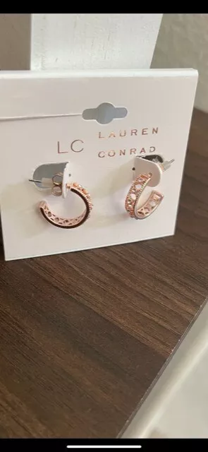 Lc Lauren Conrad Small Hoop Earrings