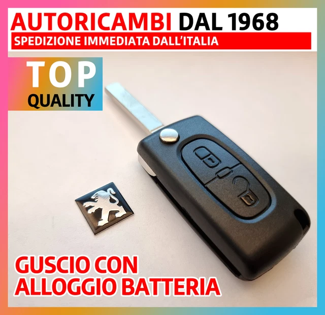 Acquista 2 Pulsanti/3 Pulsanti CE0523 Guscio Chiave Pieghevole Modificato Con Lama VA2 Adatto Per Peugeot 306/407/807 In Italia A Partire Da 2.29 - Foto 9