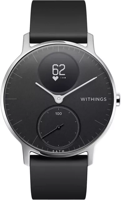 Withings Steel HR Hybrid Smartwatch 36mm Aktivitätstracker GPS Verpackung beschä