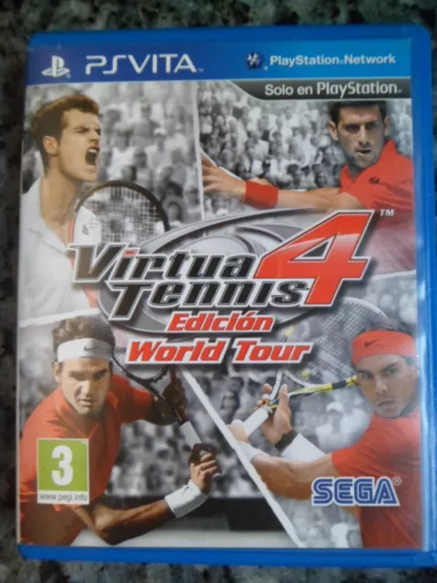 Virtua Tennis 4 Edición World Tour PS Vita Tenis Nadal Djokovic Federer US Open´