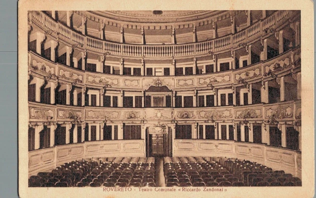 Trento Rovereto Teatro Comunale Riccardo Zandonai F. Piccolo non spedita