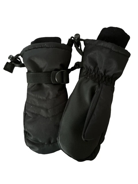 Mittens Kids - Mittens Extreme Cold Weather Size 2-4 T  BLACK 100% Polyester