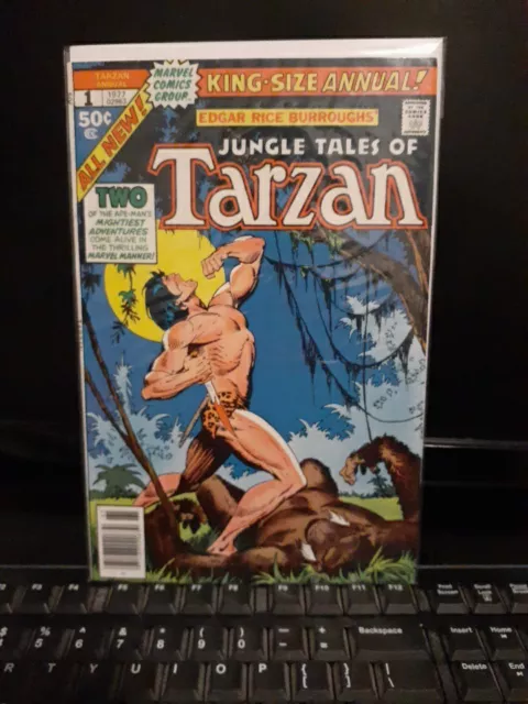 TARZAN ANNUAL #1 Marvel Comic 1977  Bronze Age Roy Thomas John Buscema