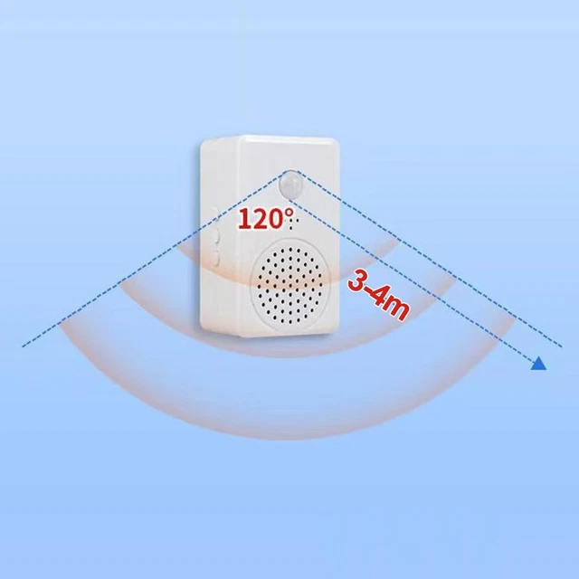 Lecteur Sonore Activé Par Mouvement - Sonnette De Bienvenue DIY Avec Capteur PIR - Enregistrable