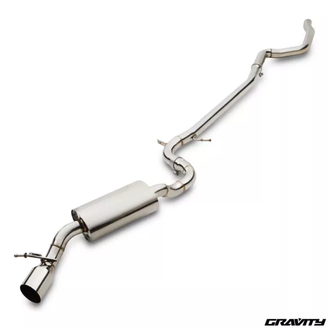 STAINLESS STEEL CAT BACK EXHAUST SYSTEM FOR BMW 3 SERIES E90 320d N47 07-13