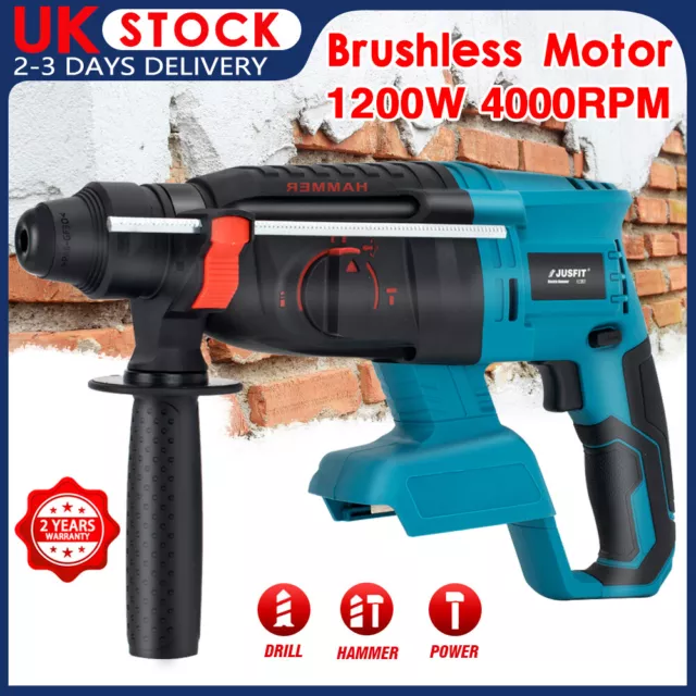 For Makita Cordless Drill SDS Rotary Electric Impact Hammer Driver Screwdriver