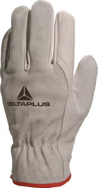 Delta Plus Venitex FCN29 Grey Full Grain Cowhide Top Quality Safety Work Gloves