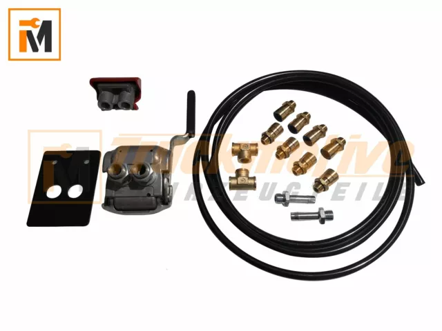 Wabco 4528029202 DuoMatic-Schnellkupplung Umrüstsatz für Motorwagen mit Anhänger