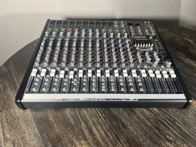 Mackie PROFX16 Professional Mic Line Mixer With FX Tested Works Church Owned