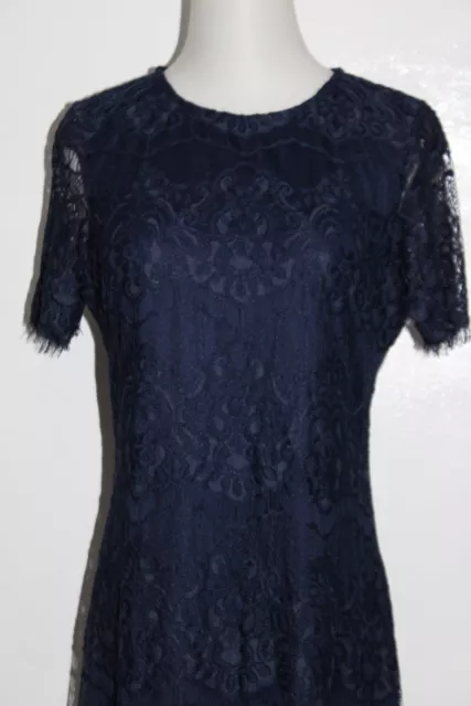 Kensie Women Lace Dress, Navy, Size 4