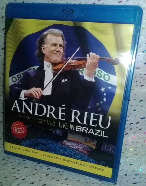 ANDRE RIEU, LIVE IN BRAZIL. BLU RAY. RARE! Region Free £25.00 - PicClick UK