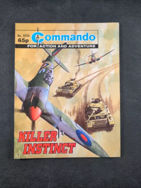 Commando Comic Issue Number 3255 Killer Instinct