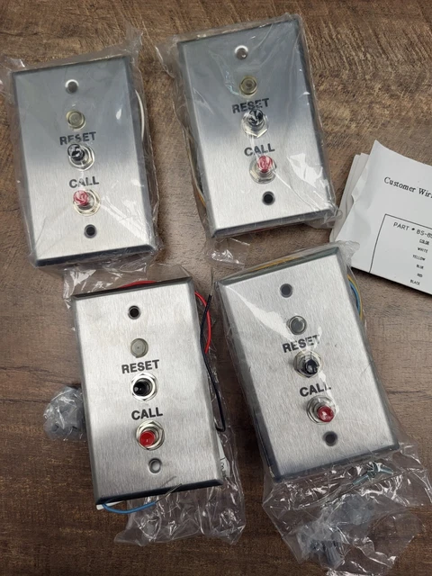 Lot of 4 CREST BS-8502C WALL STATIONS FREE SHIPPING!