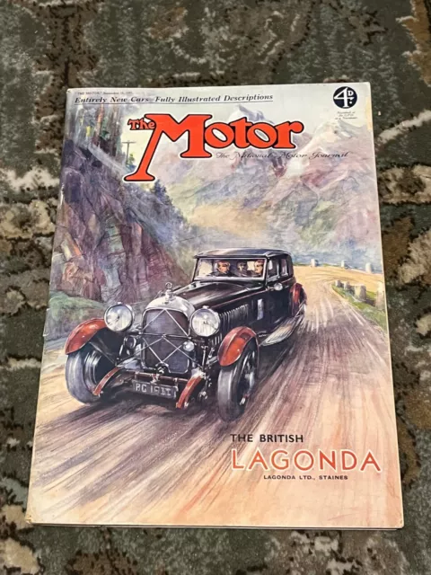 The Motor Magazine September 15 1931