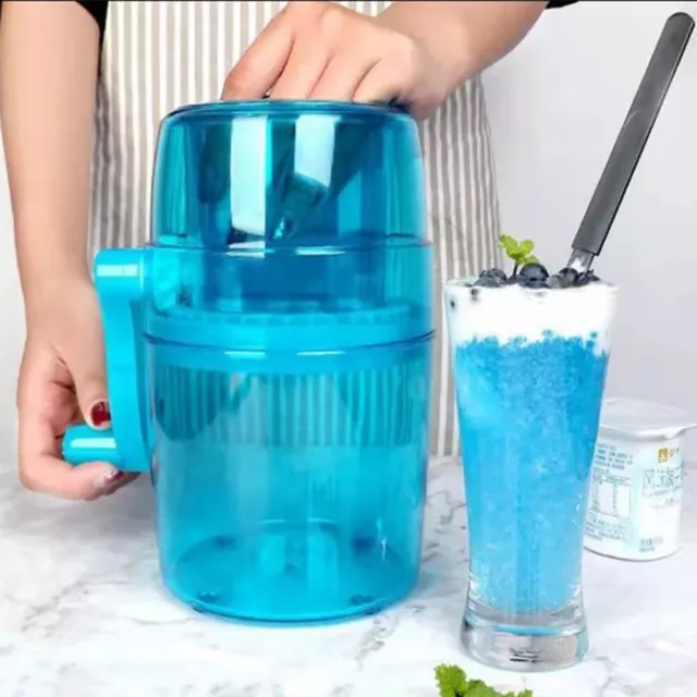 ABS Shaved Ice Small-scale Sand Ice Making Machine New Ice Crusher  Homemade