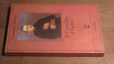 Adelphi IL CONSIGLIO D'EGITTO  SCIASCIA LEONARDO ADELPHI 1989 FABULA 