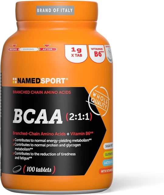 Complément Alimentaire Bandini BCAA 8:1:1 – 500 Comprimés D'acides Aminés Ramifiés – Pour La Musculation, Neuf