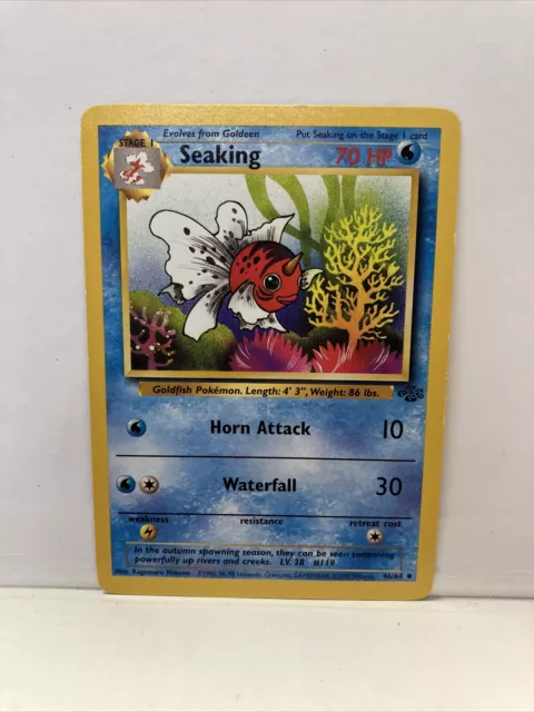 Seaking | Near Mint | Pokemon TCG | Jungle Set (1999) WOTC | Base | 46/64 | NM