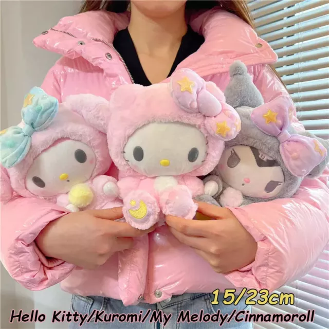 Kuromi My Melody Hello Kitty Cinnamoroll Sanrio Plush Toy Stuffed Doll Kid Gift