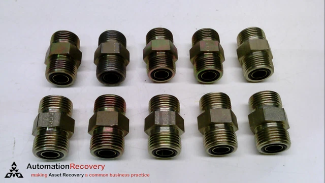 Parker 8 Hlo-S  Fittings, Connection 1: 1/2",, See Desc #314076