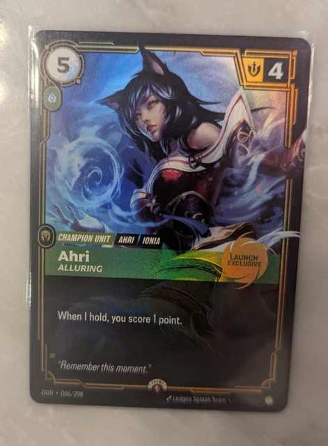 GEN CON 2025 Riftbound Ahri Alluring League of Legends Launch Promo OGN ...