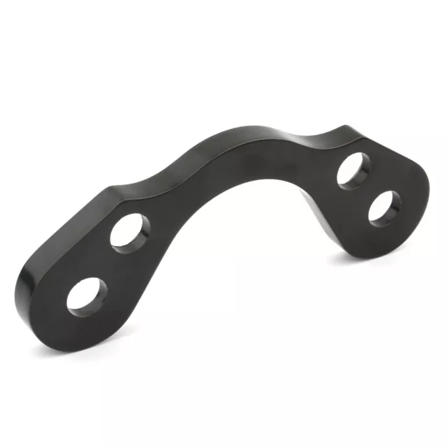 Schwarz Springer Front End Riser Lenker Adapter-Konverter 4.75"- 3.5" Für Harley