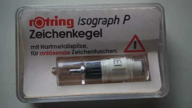 Original Zeichenkegel rOtring Isograph P 0,25 mm NEU/OVP