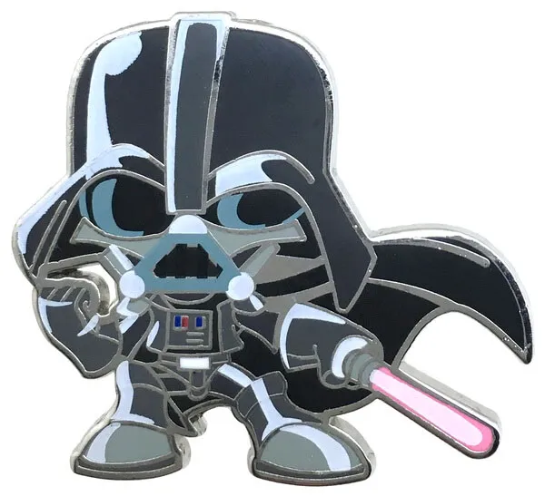 2015 Disney Cute Star Wars Mystery Darth Vader Pin Rare