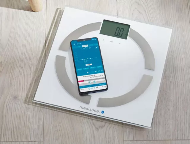 Personen Waage MEDISANA Körperanalysewaage mit Bluetooth BMI BS 444 Connect