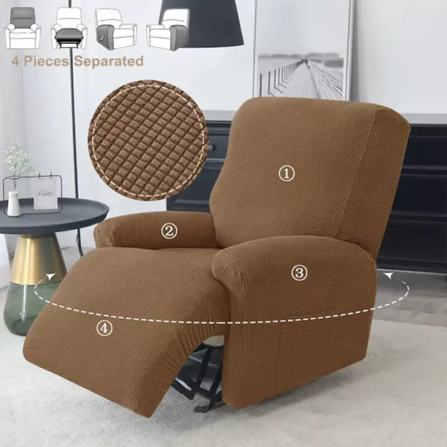 2023 Elastic lounge chair cover, single person sofa cover, armrest chair cover 2