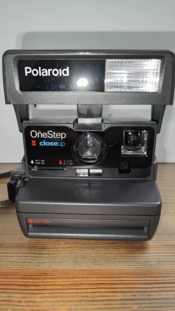 Polaroid One Step Close Up  600 Instant Land Camera Tested, Works Great Vintage
