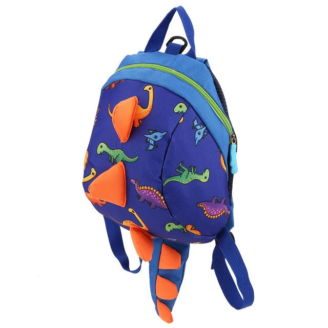 (20,00 * 12,00 * 26,00 cm-blu scuro) zaino dinosauro borsa bambino carino per