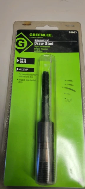GREENLEE 20963 Draw Stud,3/8"L x 3/4"W x 4-13/16"H