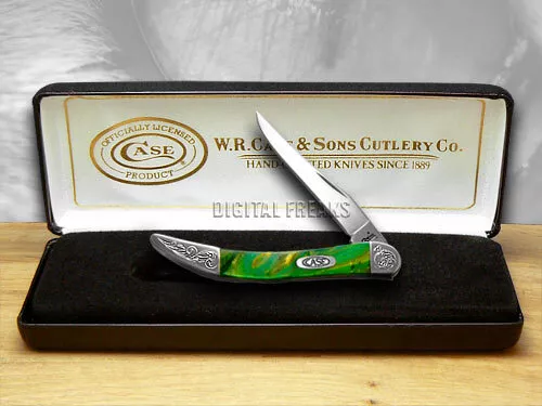 Case xx Knives Toothpick Cat's Eye Corelon Engraved Bolster 910096CE/E