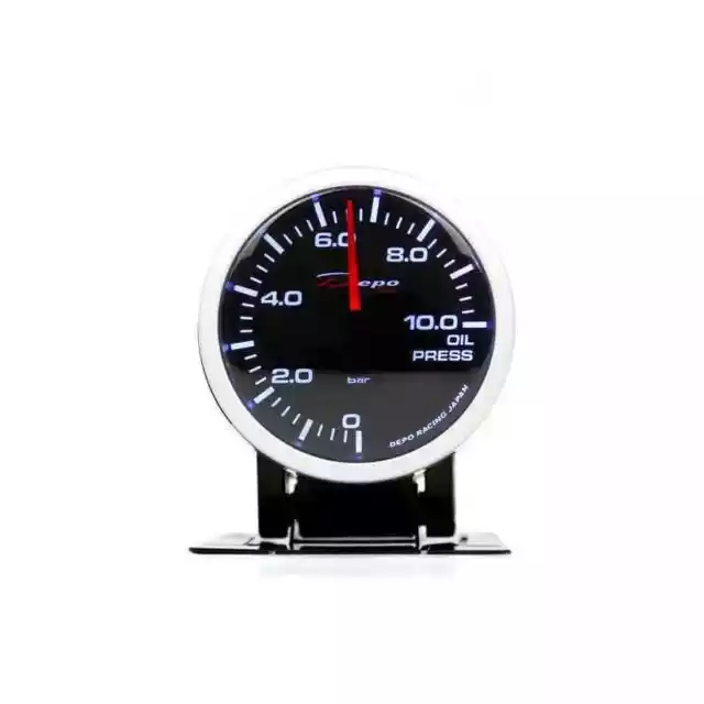 Depo Racing 52Mm Oil Pressure Gauge (Universal)