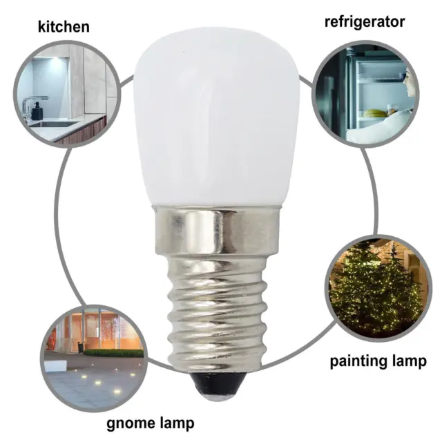 1-8Stk LED Kühlschrankbirne E14 Kühlschranklampe Leuchtmittel Warmweiß Kaltwei Z