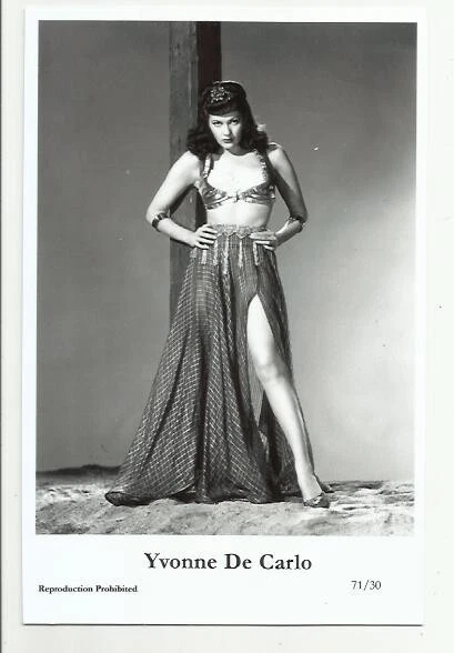 (Bx27) Vonne De Carlo Swiftsure Photo Postcard (71/30) Filmstar Pin Up Glamor