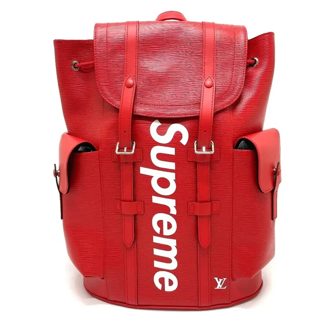 LOUIS VUITTON X SUPREME Christopher Backpack Red M53414 5 999.99 PicClick UK