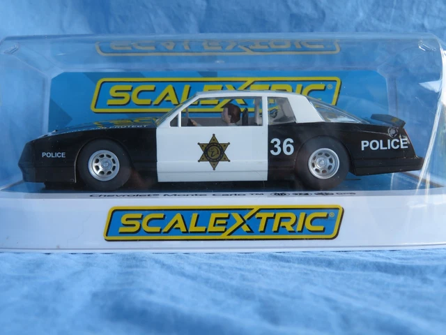 thumbnail image 2 of Scalextric C4108 1/32 Chevrolet Monte Carlo County Sheriff Police Slot Car – DPR 2 of 5