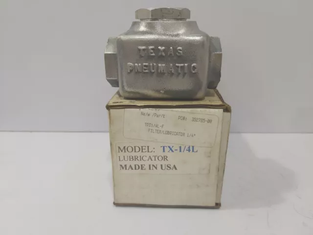 TEXAS PNEUMATIC Tx-1/4l in-Line Lubricators