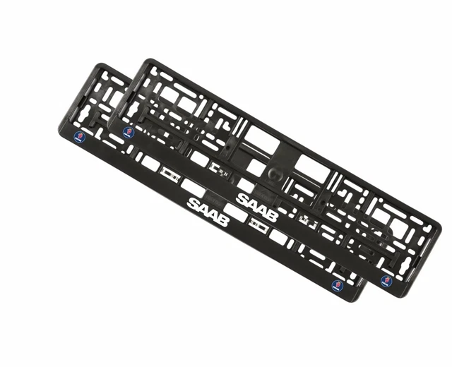 Stainless Steel European License Plate Frame Can Fit Any Car - Vintage