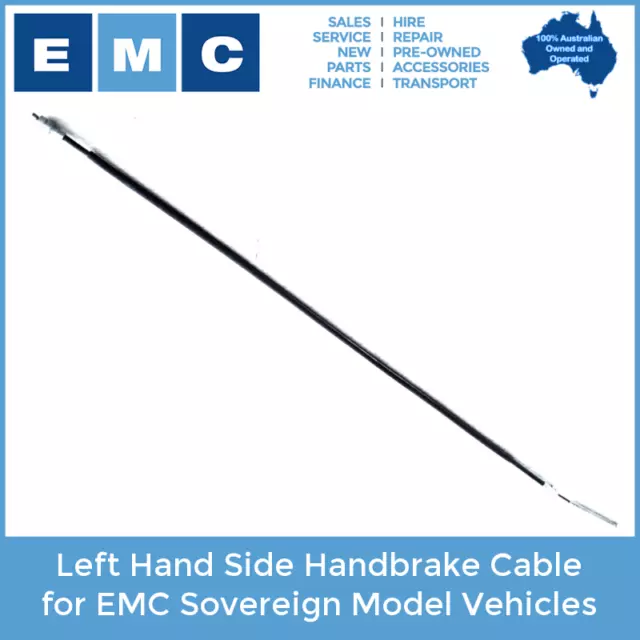 Handbrake Cable for EMC Sovereign Electric Vehicles (Left Hand Side)