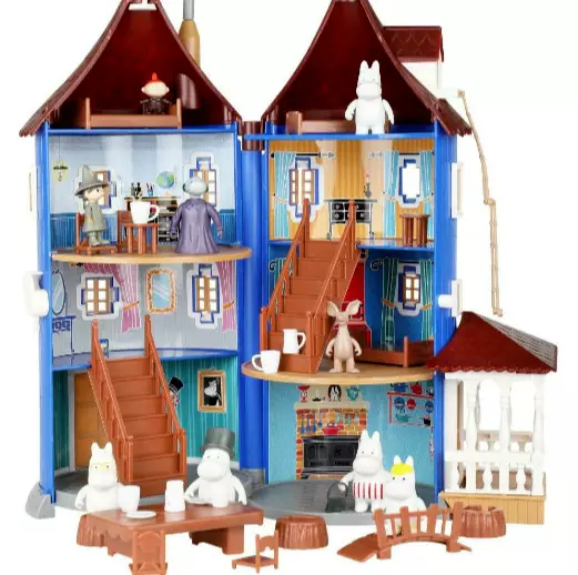 Moomin House By Martinex Collectors Item Present Opened Up Once Tove Jansson