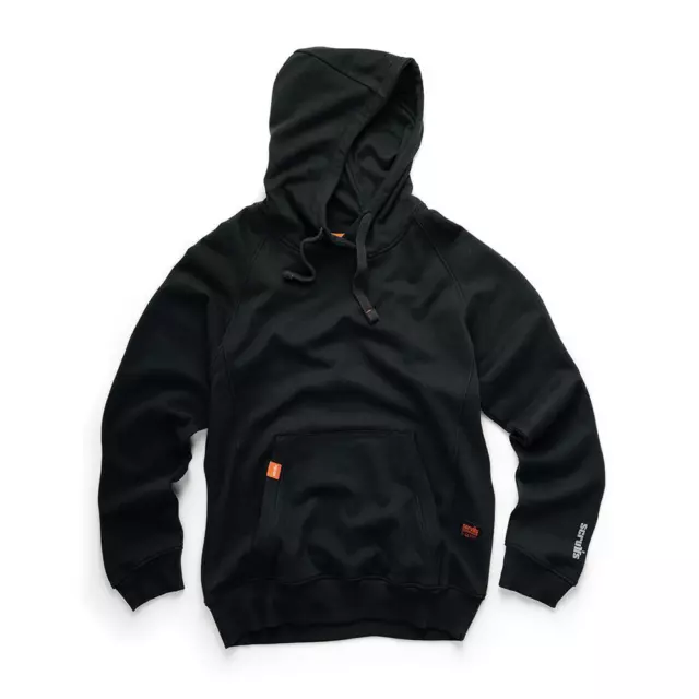 Scruffs Sweatshirt à capuche noir Eco Worker Taille XS