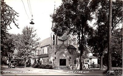 Real Photo Postcard First English Lutheran Church in Appleton, Wisconsin