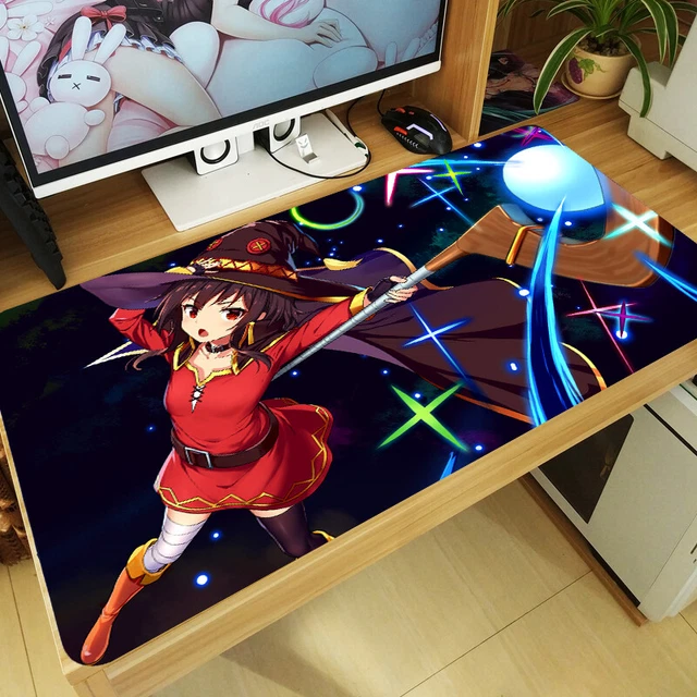 KONOSUBA MEGUMIN ANIME Girl Large Mouse Pad Playmat Gaming Play