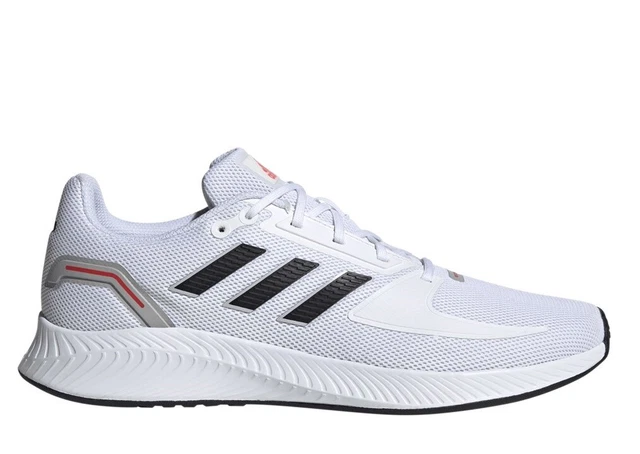 Scarpe da uomo Adidas GV9552 sneakers running sportive ginnastica corsa bianche