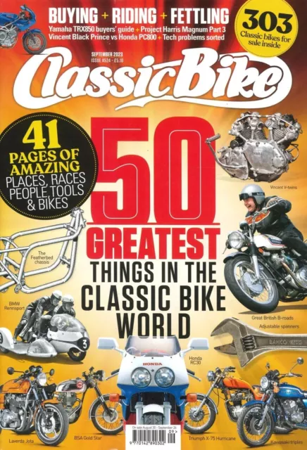 Klassisch Bike Magazin: Yamaha TRX850, Honda PC800, BMW, Motorräder, Sept 2023